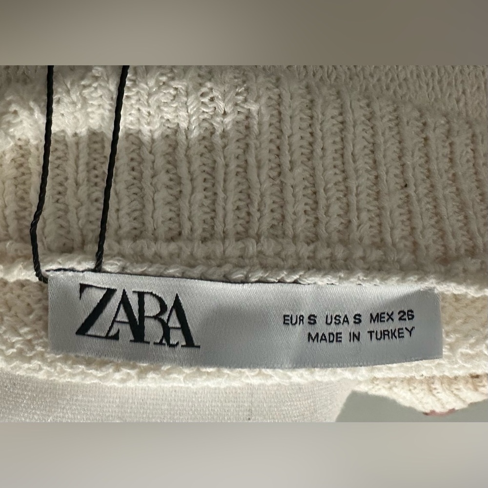 🌟Zara Cream Women's Cardigan - Picture 5 of 10